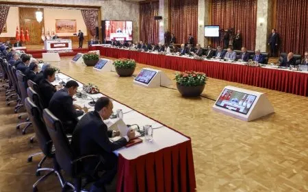 Hevdîtina Numan Kurtulmuş û koordînatorên partiyên siyasî dest pê kir
