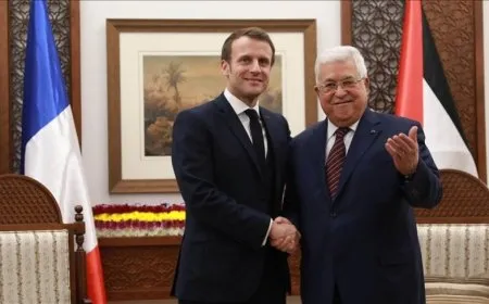 Macron û Ebas avakirina komîteya hevbeş ji bo destûra Filistînê îlan kir