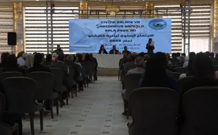 Şaredariya Qamişloyê xebatên xwe û planên sala nû nirxandin