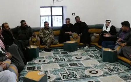 QSD'ê li gundewarê Tebqayê du malbata li hev anîn