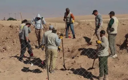 Li Şengalê heta niha 74 gorên komî hatin vekirin