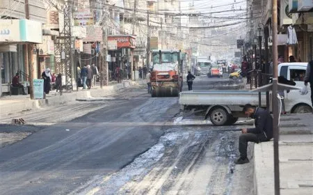 Şaredariya Hesekê dest bi sererastkirina rêya Miftî kir