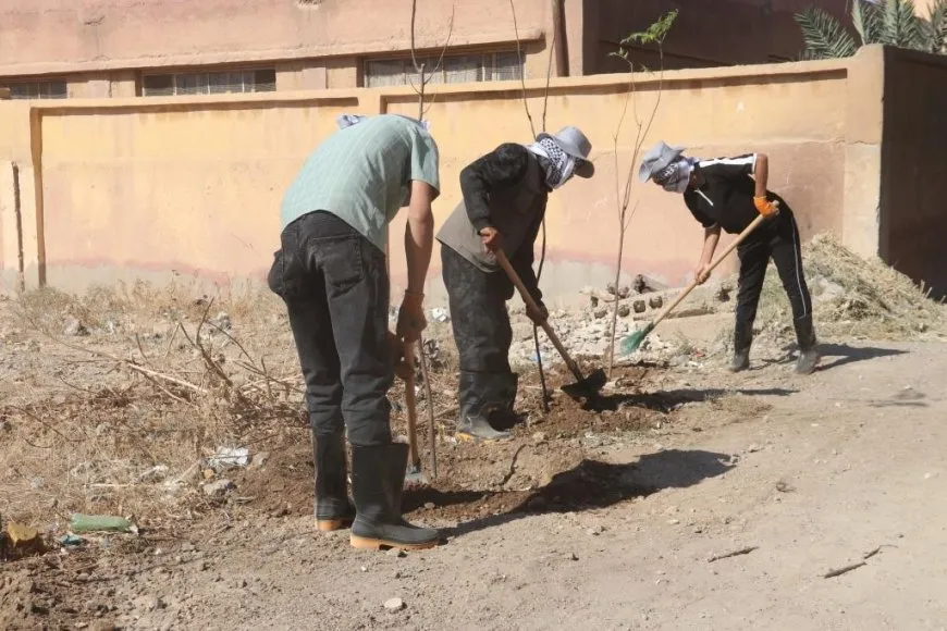 Li Dêrazorê destpêşxerêya paqijkirinê û çandina 6500 dar