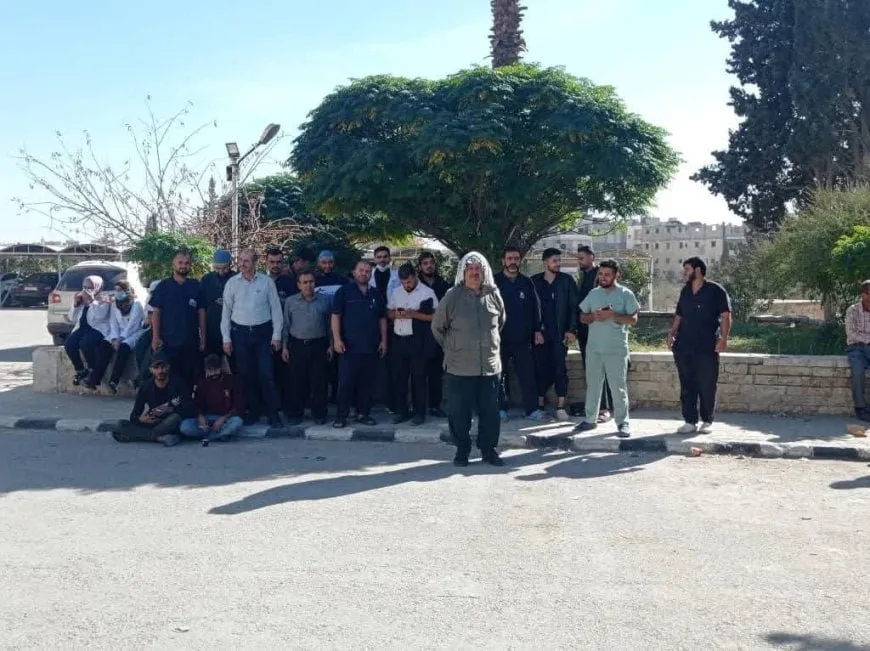 Li Minbicê karmendên Nexweşxaneya Wetenî grev ragihand