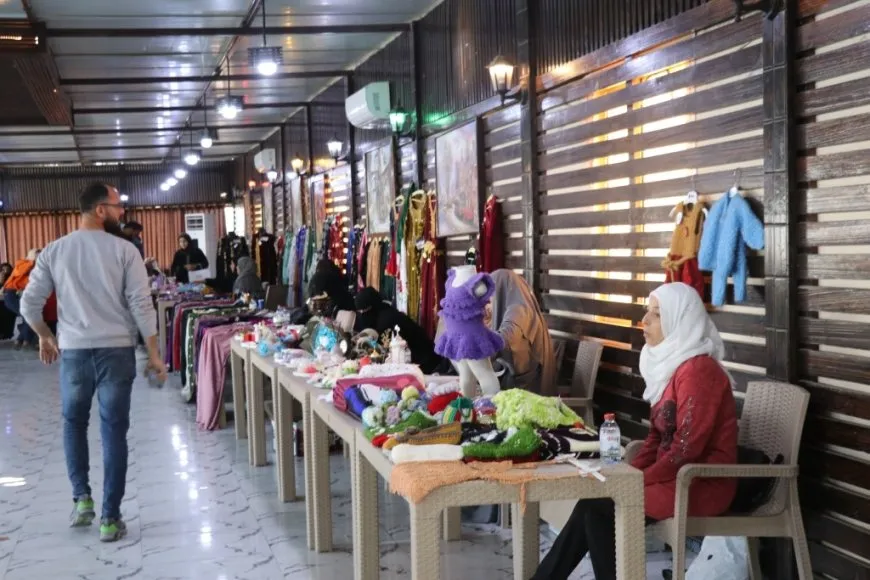 Pêşangeha destkariyên jinan hat vekirin