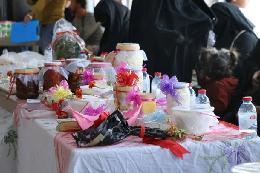 Pêşangeha destkariyên jinan hat vekirin