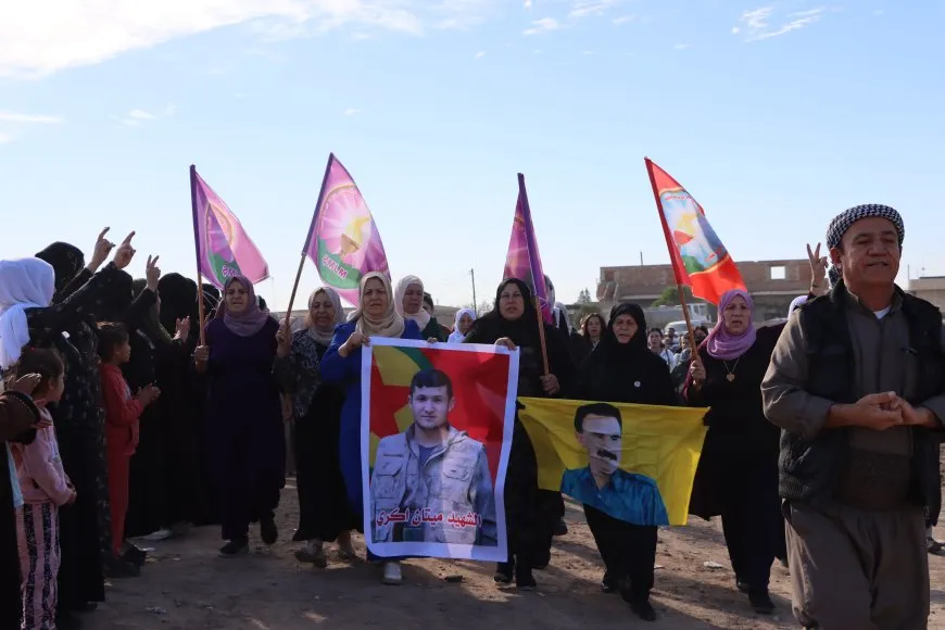 Li Girkê Legê merasîma xiyabî ji şehîd Mîtan Agirî re hat ldiarxistin