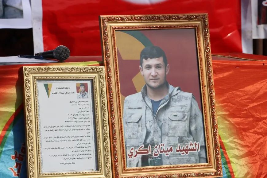 Li Girkê Legê merasîma xiyabî ji şehîd Mîtan Agirî re hat ldiarxistin