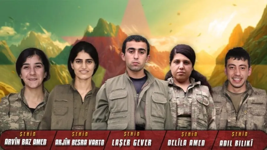 HPG-NRÇ’ê milîtanên Apoyî yên fedaî bi hurmetî bibîr anî