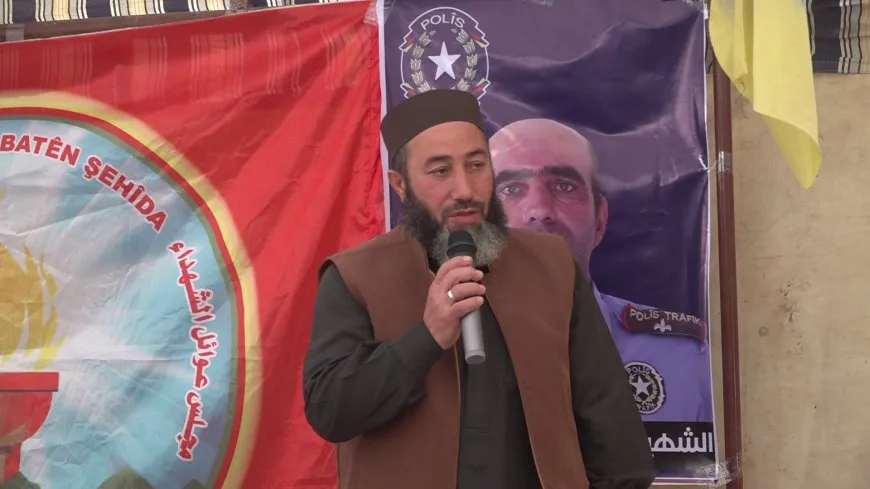Xelkê Reqayê sersaxî ji malbata şehîd El Betran re xwest