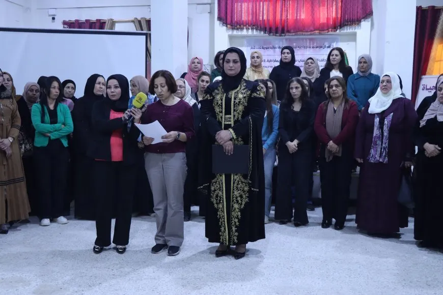 Jinên Zenûbiya û Kongra Star kampanyaya hevbeş a jinên ji Sûriyeyê bi dawî kir