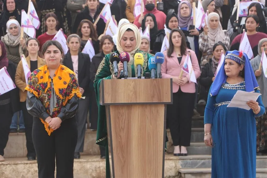 Jinên Bakur û Rojhilatê Sûriyeyê starta çalakiyên 25’ê Mijdarê dan