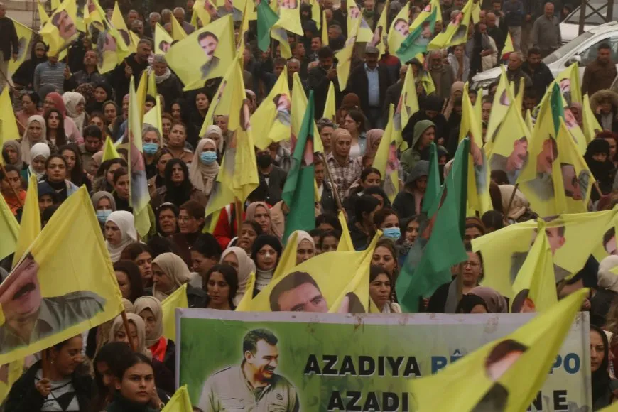 Xelkê Amûdê xwest mafê hêviyê yê Rêber Abdullah Ocalan pêk were