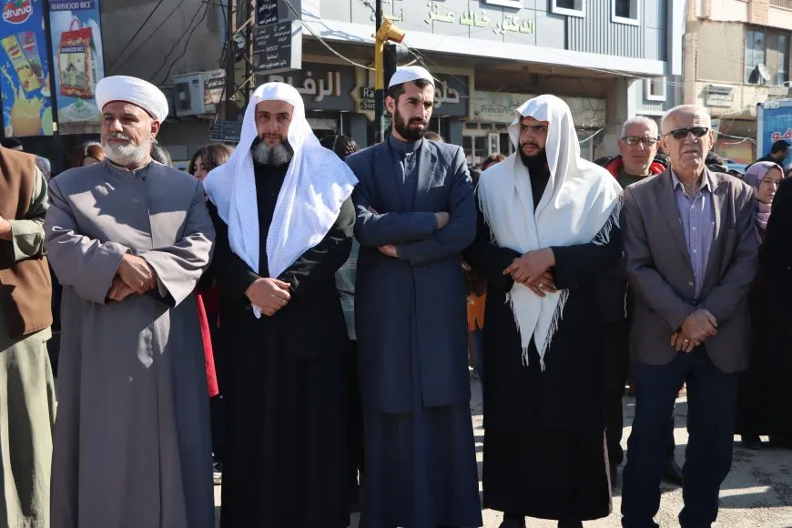 Li Qamişloyê bi hezaran kes ji bo Rêber Abdullah Ocalan kom bûn