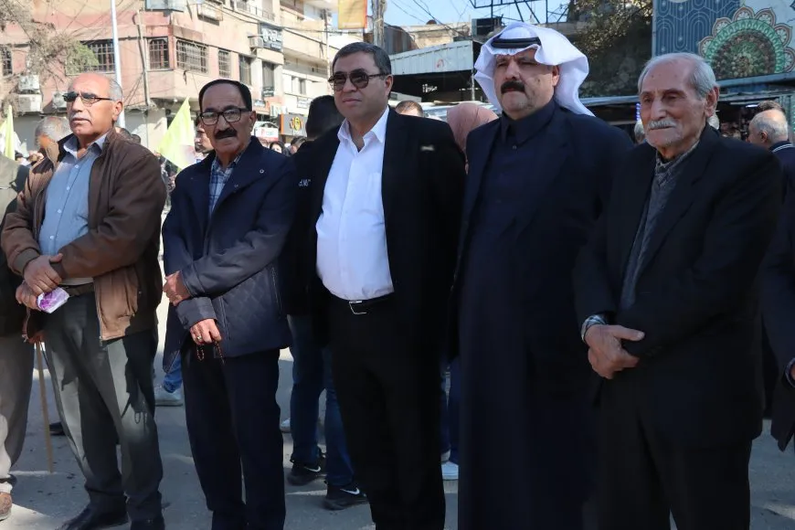 Li Qamişloyê bi hezaran kes ji bo Rêber Abdullah Ocalan kom bûn