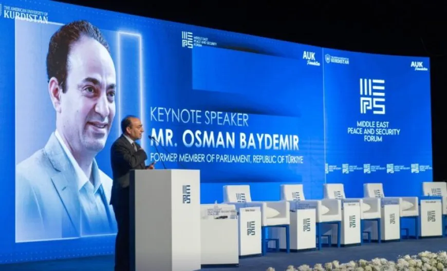 Osman Baydemîr: Ev pêvajo wê aştî û aramiyê bîne