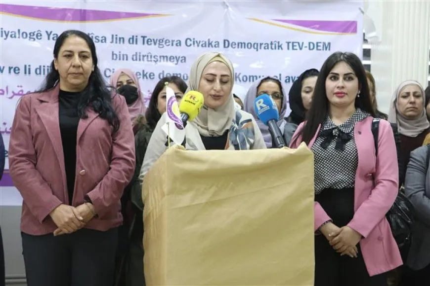 ‘Em bi hev re civakek demokratîk û komunal ava bikin’