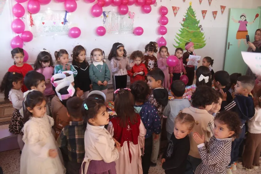 Zarokên Amûdê Roja Zarokan pîroz kir