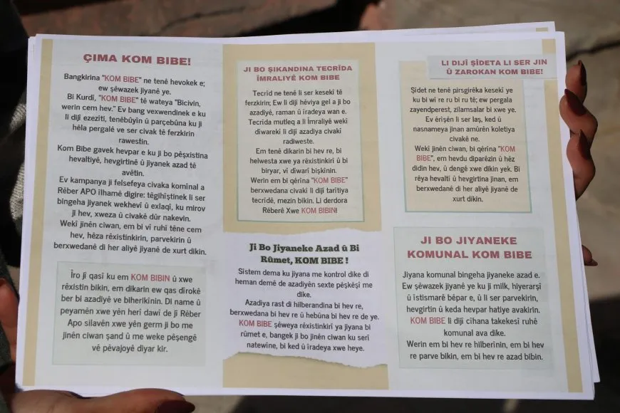Li Helebê çalakiyên têkoşîna li dijî tundiya li ser jinan