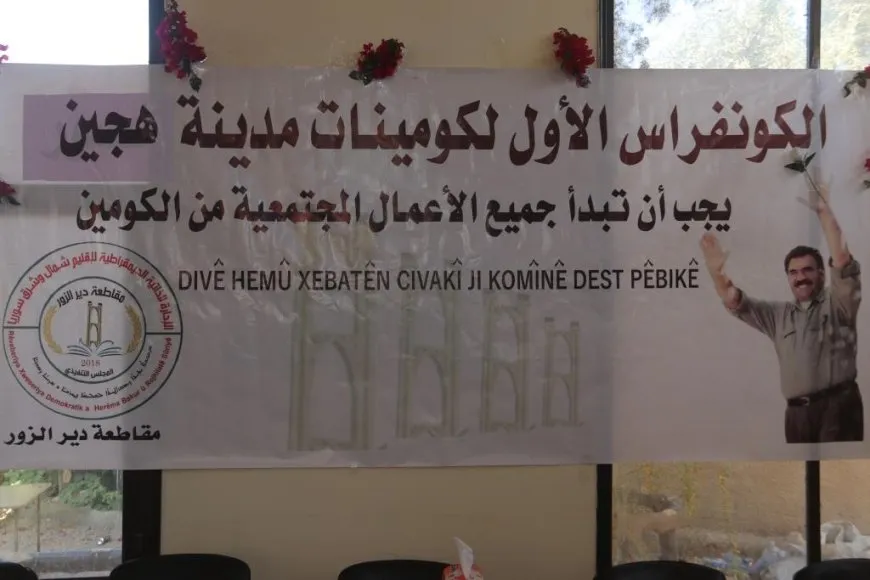 Meclisa Hecînê ya Dêrazorê konferansa komînan organîze kir