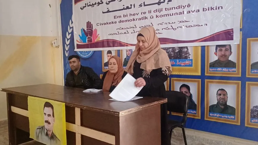 Li Dirbêsiyê û Dêrazorê tundiya li dijî jinan hat gotûbêjkirin