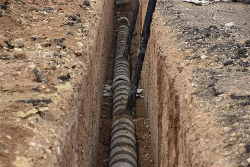 Şaredariya Til Temirê projeya kanalîzasyonê bi dawî dike