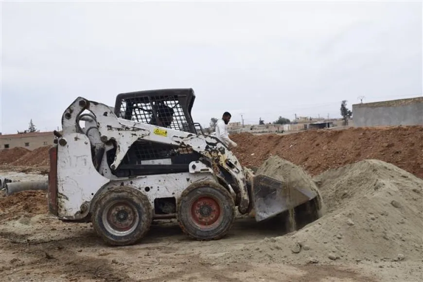 Şaredariya Til Temirê projeya kanalîzasyonê bi dawî dike