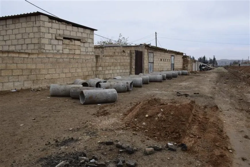 Şaredariya Til Temirê projeya kanalîzasyonê bi dawî dike