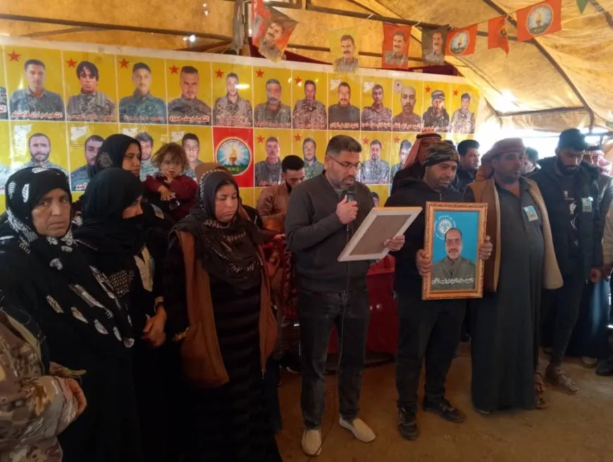 Şêniyên Til Hemîsê sersaxî dan malbata şehîd Elaa El Faris