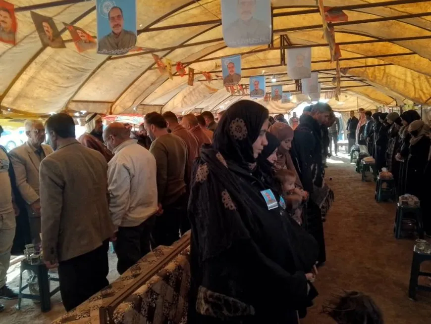 Şêniyên Til Hemîsê sersaxî dan malbata şehîd Elaa El Faris