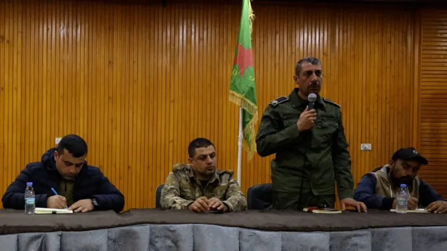QSD’ê bi malbatên şehîdan li kantona Dêrazorê re civiya