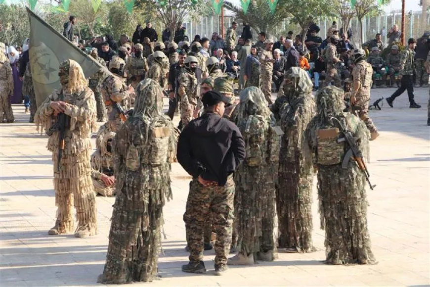 Hêzên Erkê Xweparastinê perwerdeya 450 şervanên nû bi dawî kir