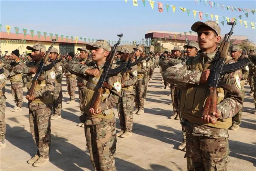 Hêzên Erkê Xweparastinê perwerdeya 450 şervanên nû bi dawî kir