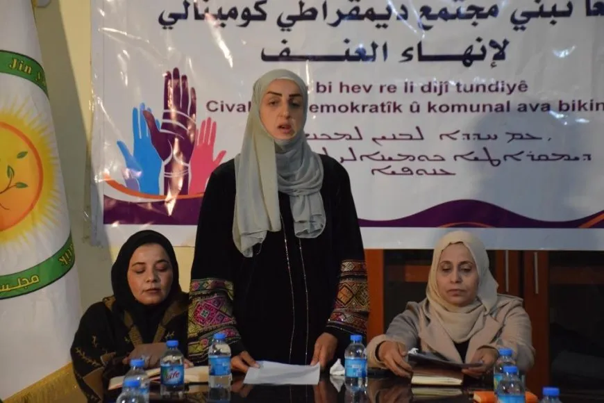 Li Reqayê panela têkoşîna li dijî tundiya li ser jinan