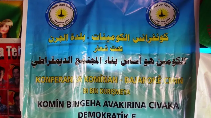 Li kantona Firatê 2 konferansên komînan hate lidarxistin