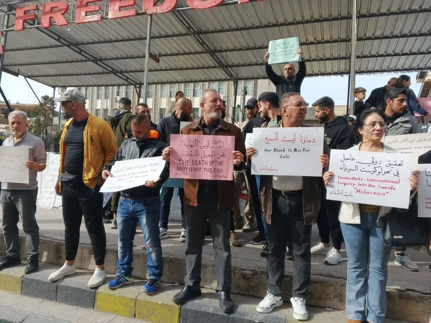 Li Siwêdayê xwepêşandêran banga berdana revandiyan û vegera ewle kir