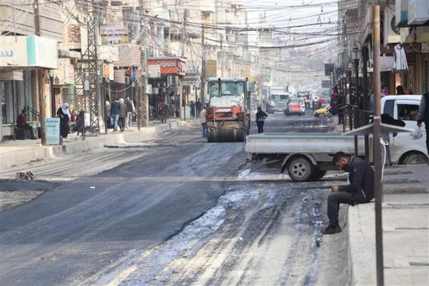 Şaredariya Hesekê dest bi sererastkirina rêya Miftî kir