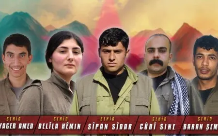 HPG ‘ê nasnameya şehîdên sala 2024’an ragihand