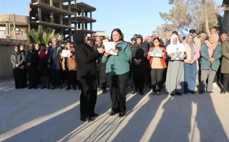 Efrîniyên li Hesekê banga vegera ewle kir