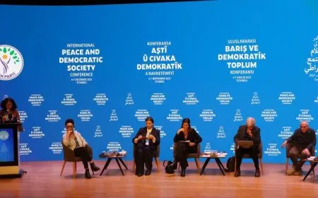 Fîgen Yuksekdag û Selahattîn Demîrtaş peyam ji konferansê re şandin