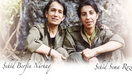 HPG-NRÇ’ê şehîd Berfîn Nûrhaq û şehîd Sema Roza bi bîr anîn