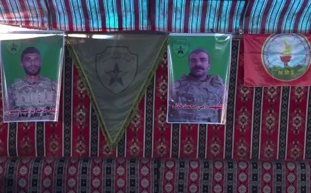 Sersaxî dan malbatên 2 şehîdan