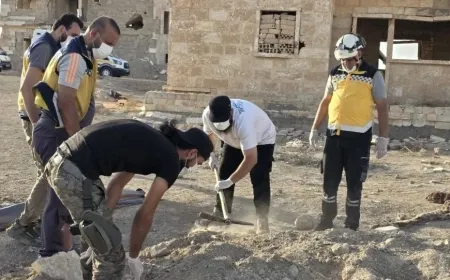 Li derdora Dêrazorê hestiyên kesên nenas hatin dîtin