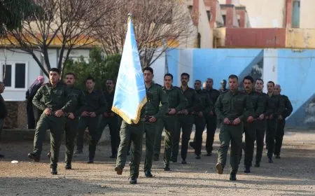 Dewreya perwerdeyê ya 47 efserên Hêzên Ewlekariya Hundirîn bi dawî bû