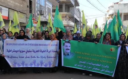 Jin ji bo azadiya Rêber Apo li qadan bûn