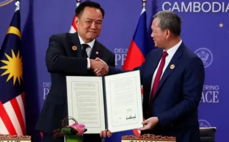 Tayland û Kamboçyayê agirbest îlan kir