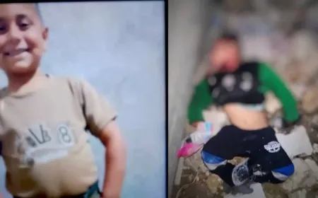 Li Efrînê cenazeyê zarokekî hat dîtin