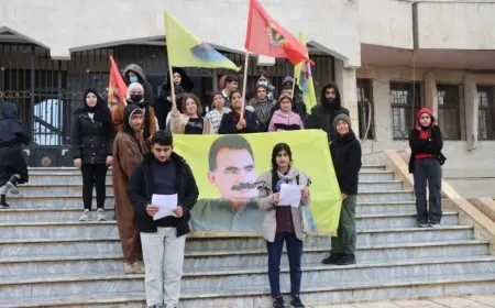 Ciwanan Efrîn û Tebqayê peyama Rêber Abdullah Ocalan xwend