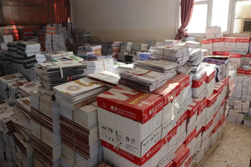 Materyalên kêm li dibistanan tên belavkirin