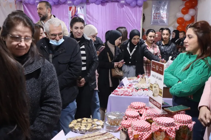 Li Qamişloyê pêşangeha hunerên jinan